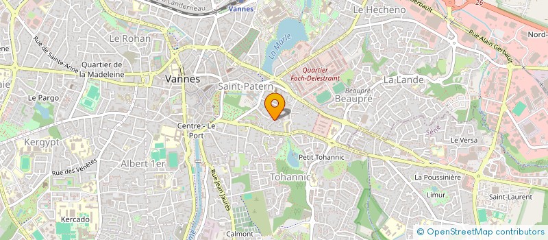 localisation de l'entreprise MONSIEUR OLIVIER PIERRE à VANNES