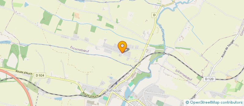 localisation de l'entreprise MONSIEUR OLIVIER PIERRE  ESCORNEBUF