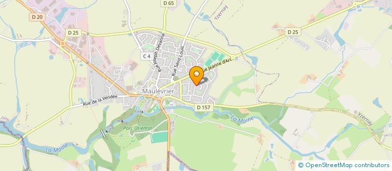 localisation de l'entreprise MONSIEUR OLIVIER PIERRE  YZERNAY