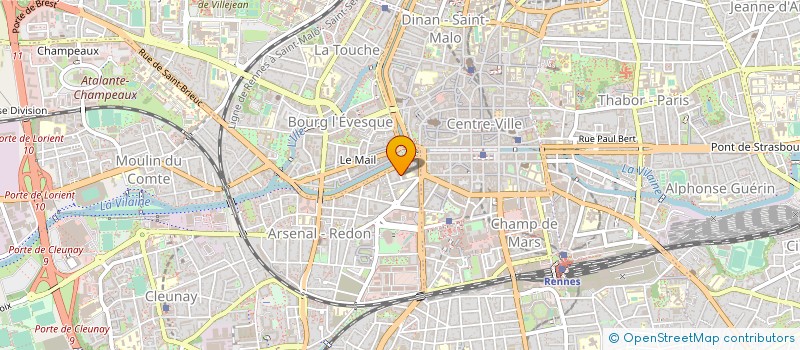 localisation de l'entreprise MONSIEUR OLIVIER-PIERRE LEMENVEN  RENNES