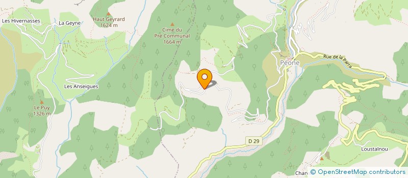 localisation de l'entreprise MONSIEUR OLIVIER PIERRON  PEONE