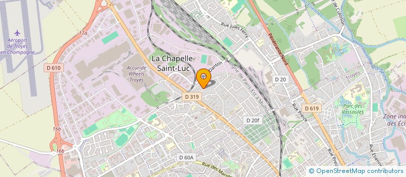 localisation de l'entreprise MONSIEUR OLIVIER PIERROT à LA CHAPELLE-SAINT-LUC