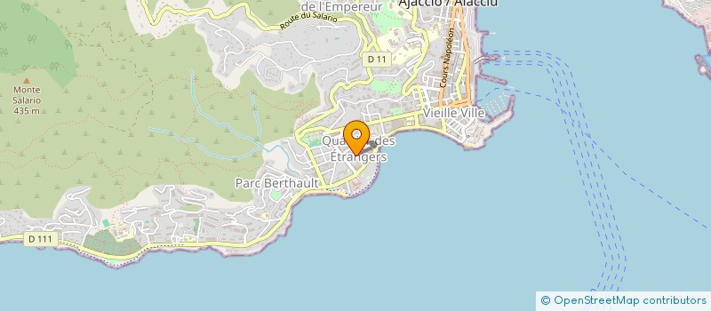 localisation de l'entreprise MONSIEUR OLIVIER PIETRI à AJACCIO