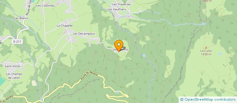 localisation de l'entreprise MONSIEUR OLIVIER PIFFETEAU  MONTCEL