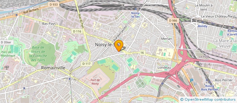 localisation de l'entreprise MONSIEUR OLIVIER PIGOT à NOISY-LE-SEC