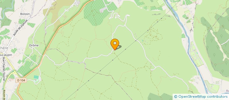 localisation de l'entreprise MONSIEUR OLIVIER PILETTE  JOYEUSE