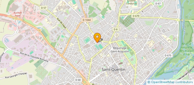 localisation de l'entreprise MONSIEUR OLIVIER PINAN à SAINT-QUENTIN