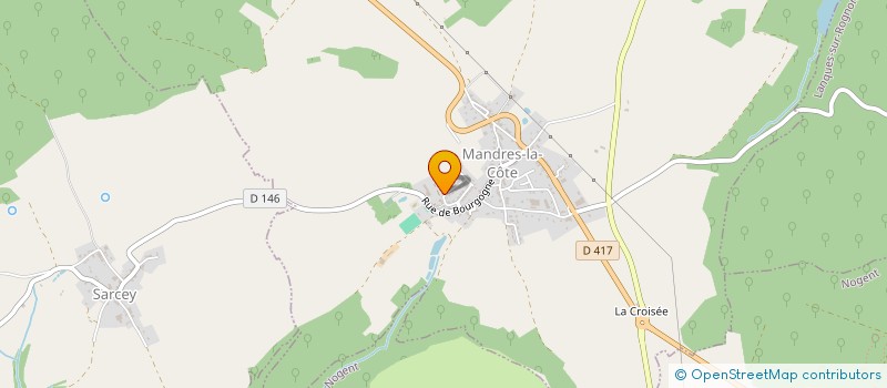 localisation de l'entreprise MONSIEUR OLIVIER PINARD à MANDRES-LA-COTE