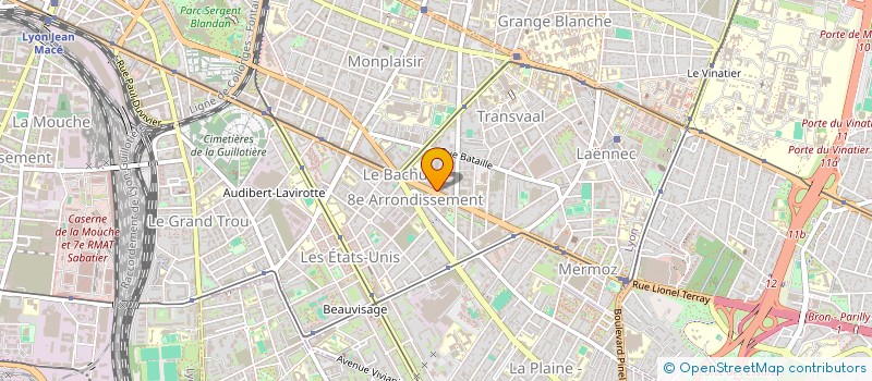 localisation de l'entreprise MONSIEUR OLIVIER PINCEMAIL  LYON