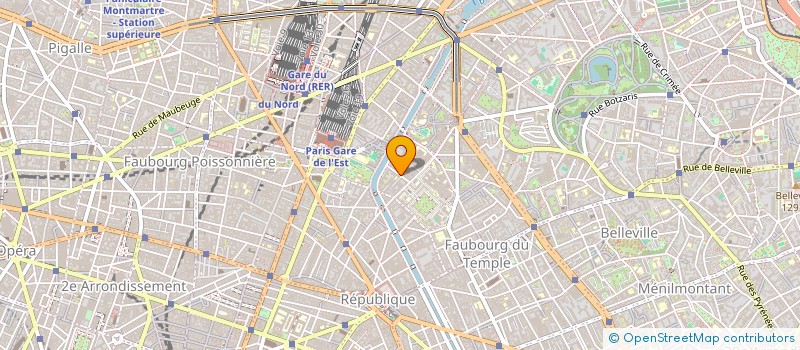 localisation de l'entreprise MONSIEUR OLIVIER PINCEMIN  PARIS