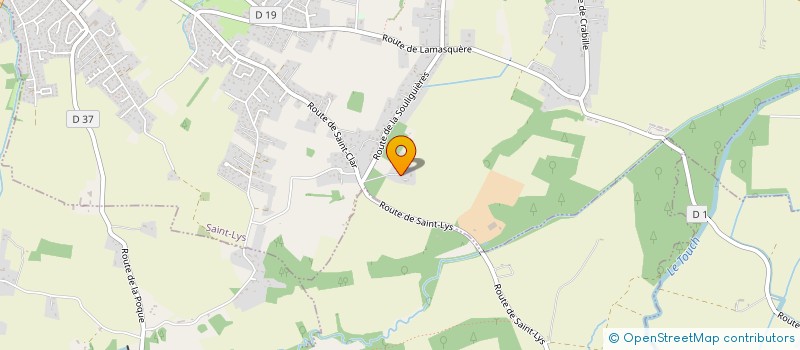 localisation de l'entreprise MONSIEUR OLIVIER PINI  SAINT-LYS