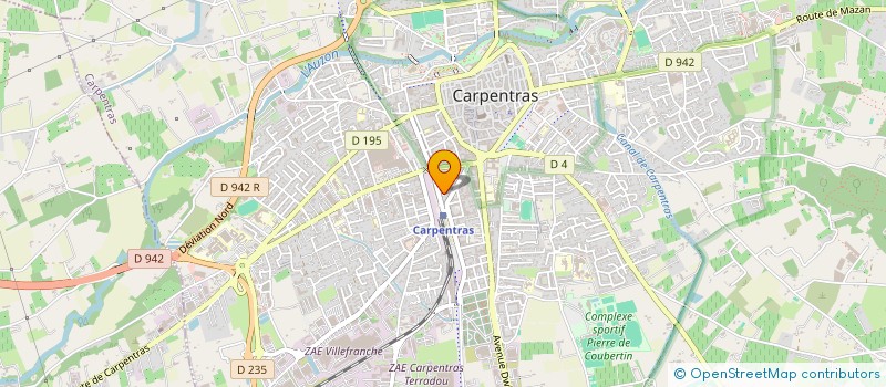 localisation de l'entreprise MONSIEUR OLIVIER PINNA à CARPENTRAS