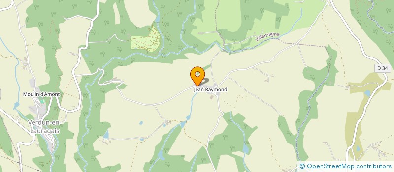 localisation de l'entreprise MONSIEUR OLIVIER PINTE  VERDUN-EN-LAURAGAIS