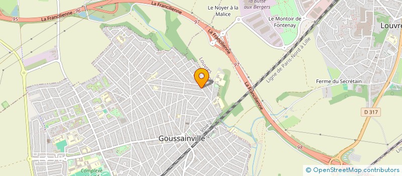 localisation de l'entreprise MONSIEUR OLIVIER PIOCHEL à GOUSSAINVILLE