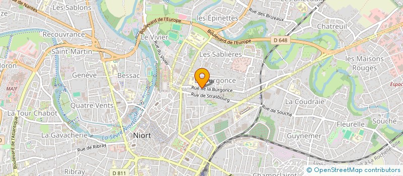 localisation de l'entreprise MONSIEUR OLIVIER PIOU à NIORT