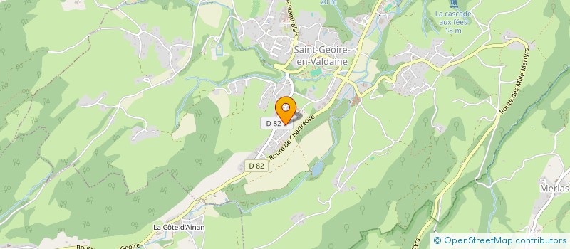 localisation de l'entreprise MONSIEUR OLIVIER PIPARD  SAINT-GEOIRE-EN-VALDAINE