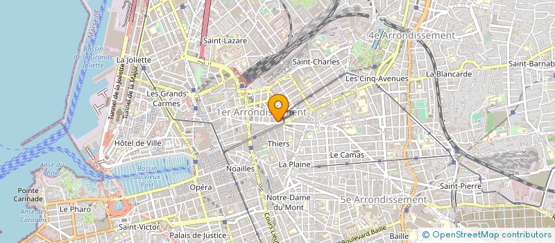 localisation de l'entreprise MONSIEUR OLIVIER PISCOPO à MARSEILLE