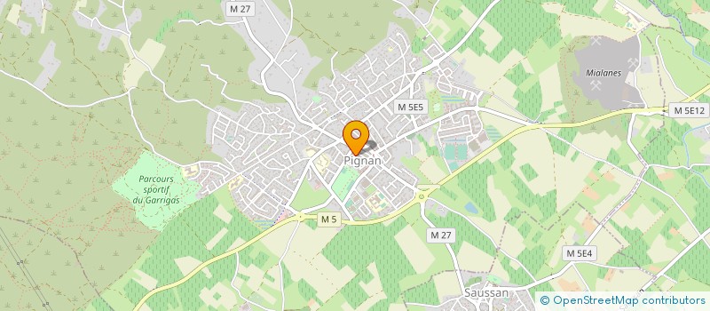 localisation de l'entreprise MONSIEUR OLIVIER PIVAS  SAINT-PAUL-ET-VALMALLE