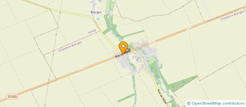 localisation de l'entreprise MONSIEUR OLIVIER PLANCON  CHAINTRIX-BIERGES