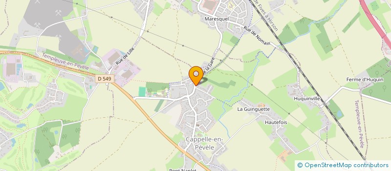 localisation de l'entreprise MONSIEUR OLIVIER PODDA  AUCHY-LEZ-ORCHIES