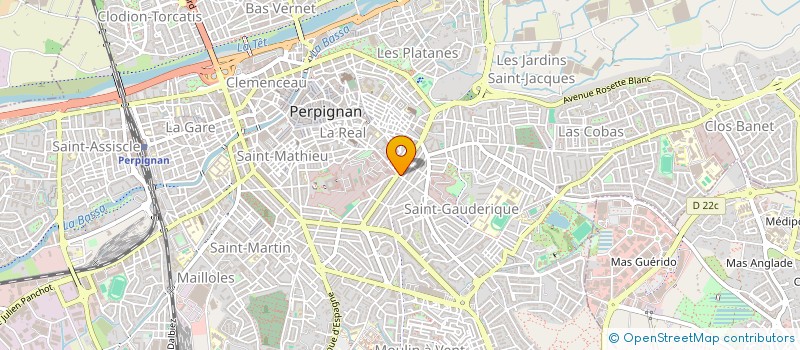 localisation de l'entreprise MONSIEUR OLIVIER POELEN à PERPIGNAN
