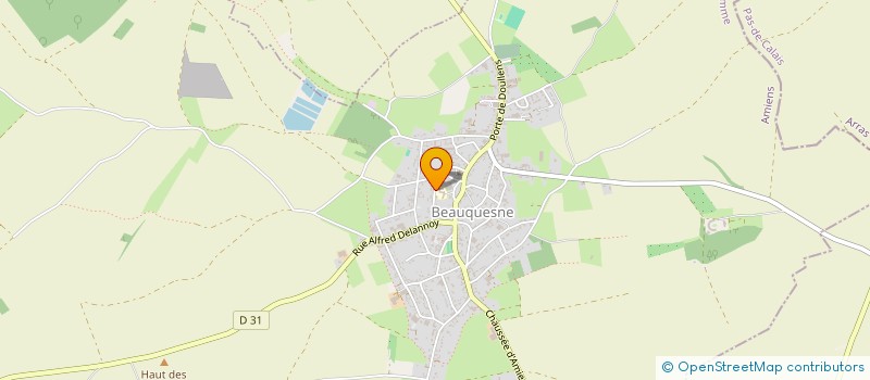 localisation de l'entreprise MONSIEUR OLIVIER POIRE  BEAUQUESNE