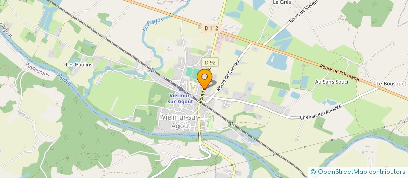 localisation de l'entreprise MONSIEUR OLIVIER POIX  VIELMUR-SUR-AGOUT