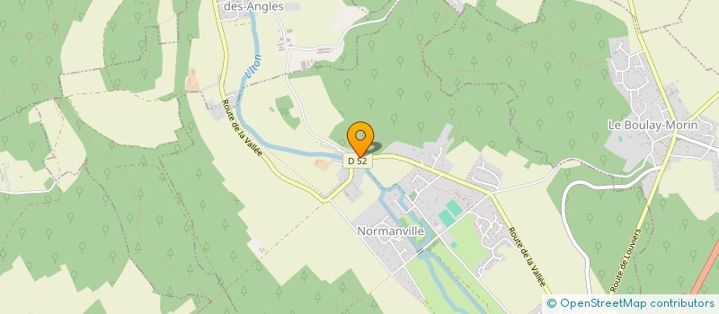 localisation de l'entreprise MONSIEUR OLIVIER POLET  SAINT-GERMAIN-DES-ANGLES