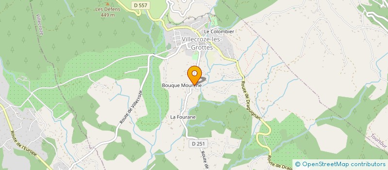 localisation de l'entreprise MONSIEUR OLIVIER PONS  VILLECROZE