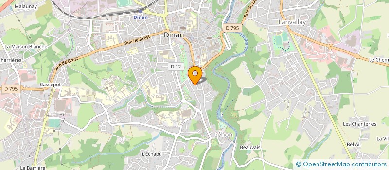 localisation de l'entreprise MONSIEUR OLIVIER PONT à DINAN