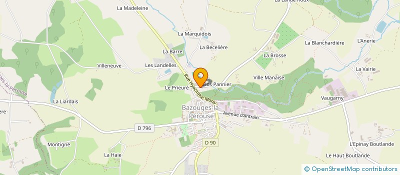 localisation de l'entreprise MONSIEUR OLIVIER POTIN  RIMOU