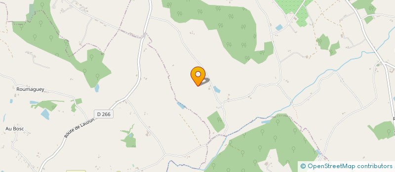 localisation de l'entreprise MONSIEUR OLIVIER POUDOULEC  SAINT-COLOMB-DE-LAUZUN