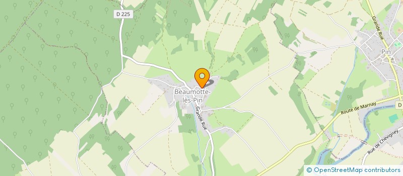 localisation de l'entreprise MONSIEUR OLIVIER POUSSIERE à BEAUMOTTE-LES-PIN
