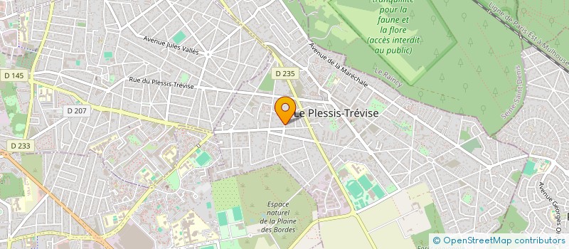 localisation de l'entreprise MONSIEUR OLIVIER PRADEAU à LE PLESSIS-TREVISE
