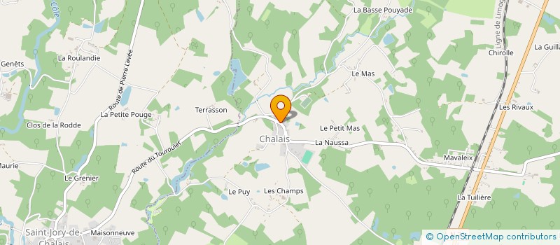 localisation de l'entreprise MONSIEUR OLIVIER PRATIQUE  THIVIERS