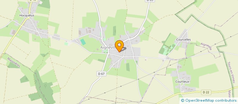 localisation de l'entreprise MONSIEUR OLIVIER PREVOST  AIGNEVILLE