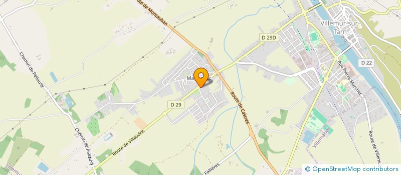 localisation de l'entreprise MONSIEUR OLIVIER PREVOST  VILLEMUR-SUR-TARN