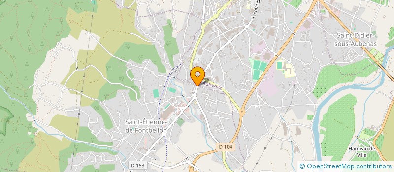 localisation de l'entreprise MONSIEUR OLIVIER PRIVAT-GARILHE à SAINT-ETIENNE-DE-FONTBELLON