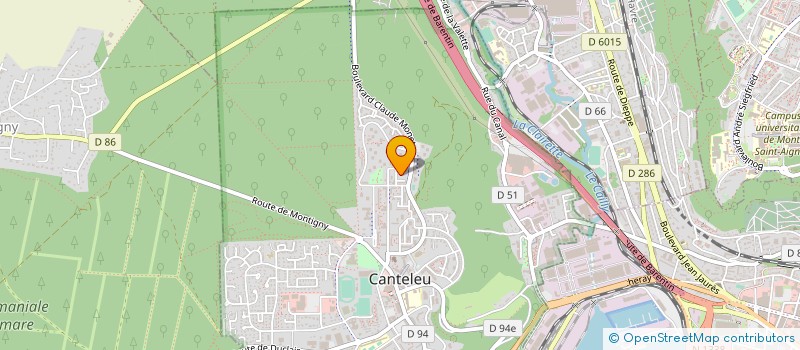 localisation de l'entreprise MONSIEUR OLIVIER PRODIGES ABIBO MASSA  CANTELEU