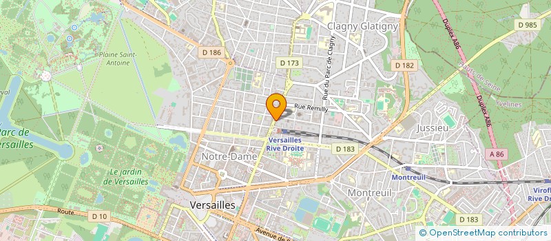 localisation de l'entreprise MONSIEUR OLIVIER PROST à VERSAILLES