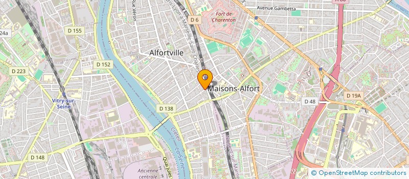 localisation de l'entreprise MONSIEUR OLIVIER PROT à ALFORTVILLE