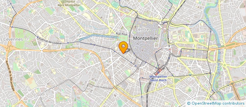 localisation de l'entreprise MONSIEUR OLIVIER PROUST à MONTPELLIER