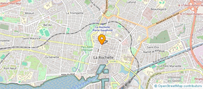 localisation de l'entreprise MONSIEUR OLIVIER PROUST à LA ROCHELLE