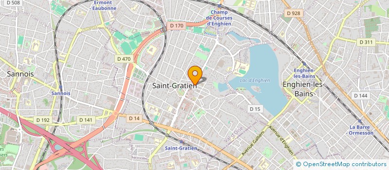 localisation de l'entreprise MONSIEUR OLIVIER PRUDHOMME  SAINT-GRATIEN