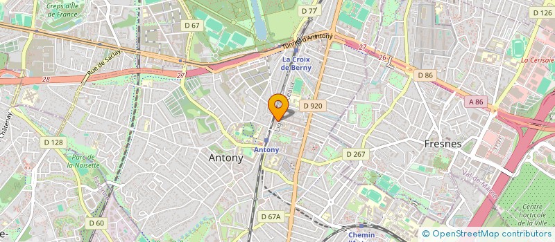 localisation de l'entreprise MONSIEUR OLIVIER PRUSZKOWSKI à ANTONY
