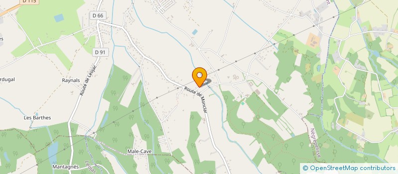 localisation de l'entreprise MONSIEUR OLIVIER PUECH  SAINT-ETIENNE-DE-TULMONT