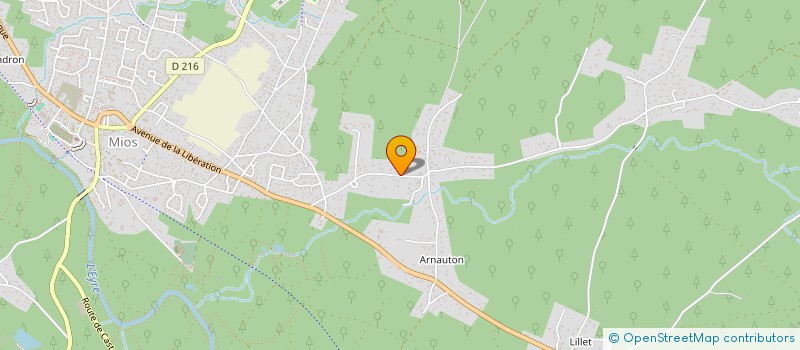 localisation de l'entreprise MONSIEUR OLIVIER PUYAU  MIOS