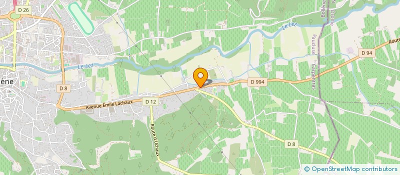 localisation de l'entreprise MONSIEUR OLIVIER QUEHAN  BOLLENE