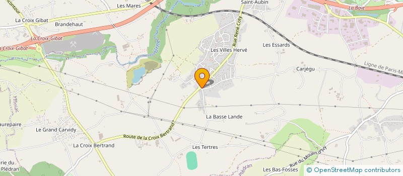 localisation de l'entreprise MONSIEUR OLIVIER QUEMART à YFFINIAC