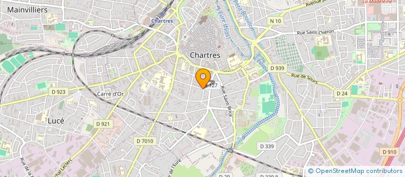 localisation de l'entreprise MONSIEUR OLIVIER QUENTIN à CHARTRES